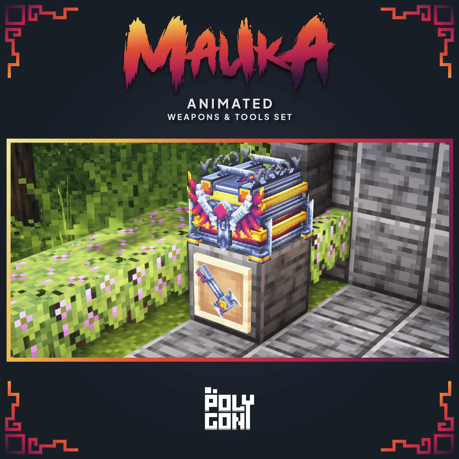 Malika Animated Weapons & Tools Set 3