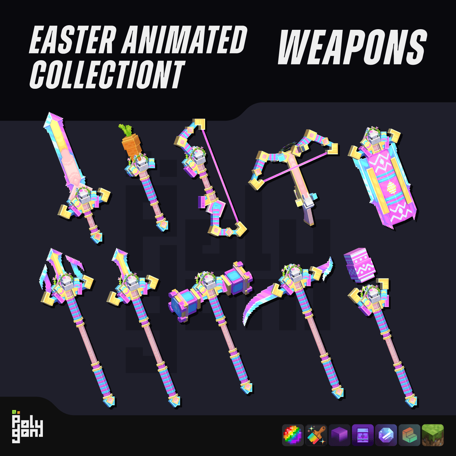 Easter Animated Collection (64x) 2