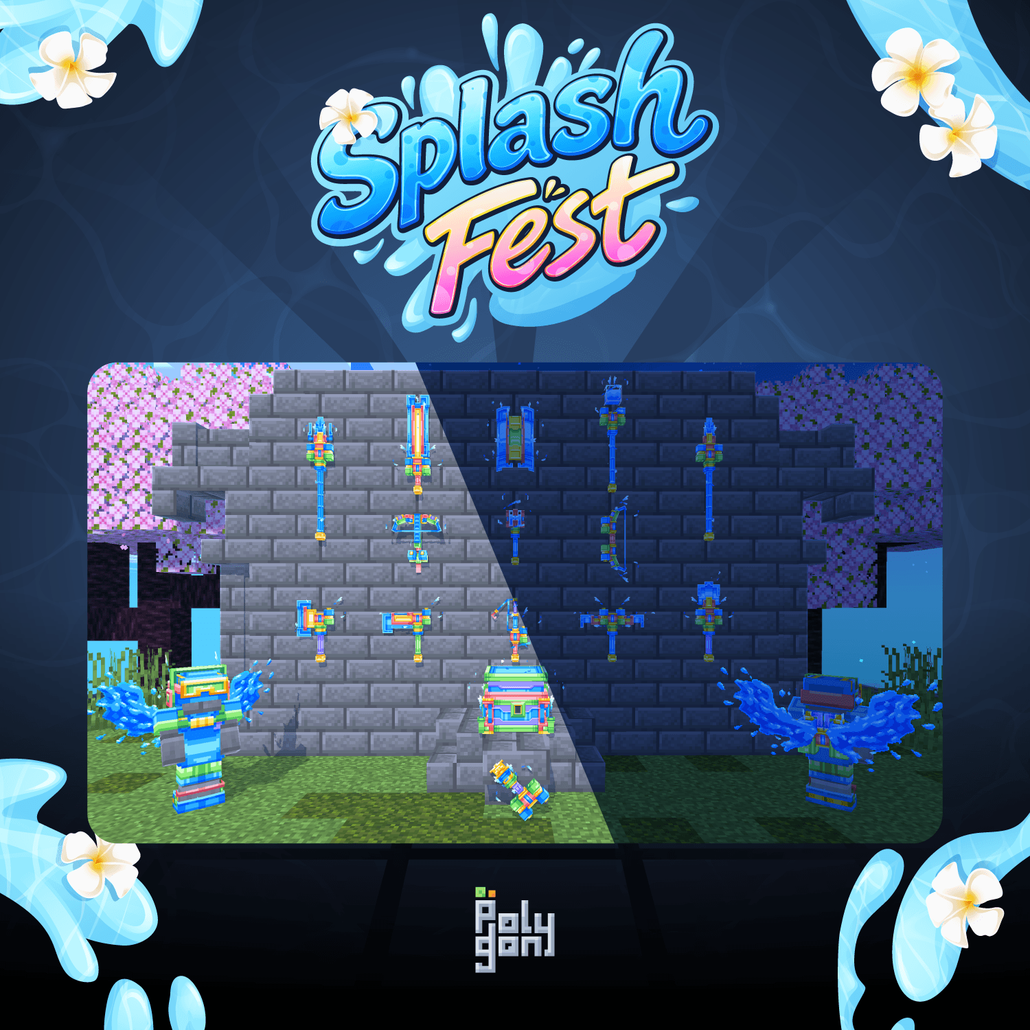 Splash Fest Animated Weapons and Tools Set (64x) 2