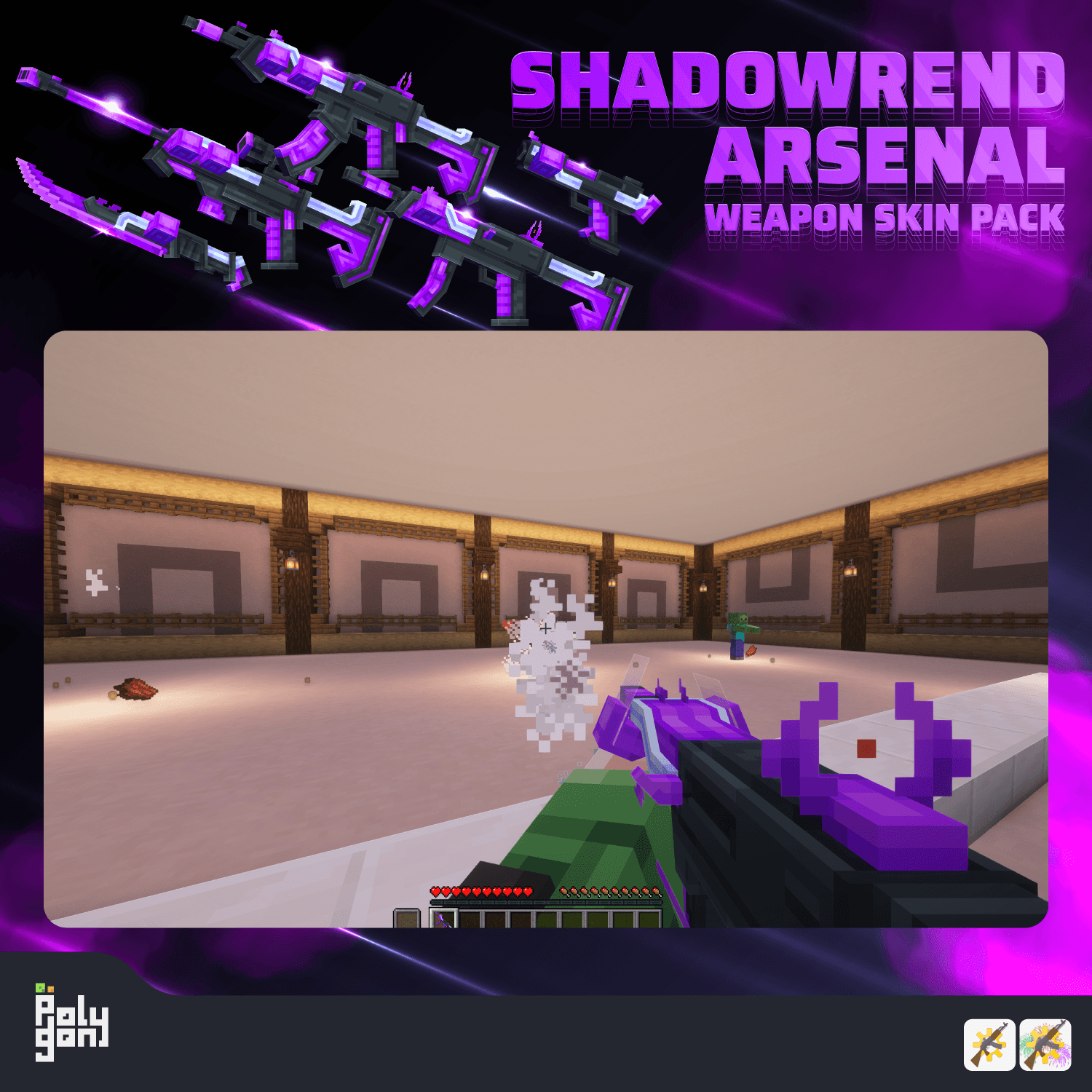 Shadowrend Arsenal - Weapon Skin Pack (64x) 3