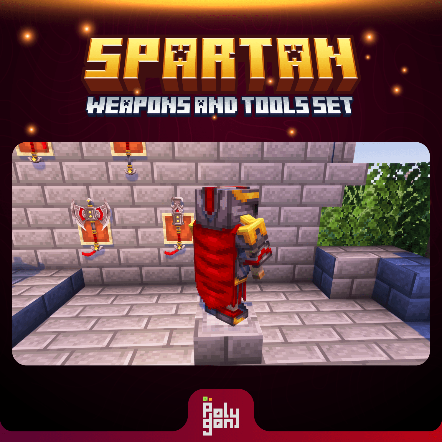 Spartan Animated Weapons and Tools Set (64x) 0