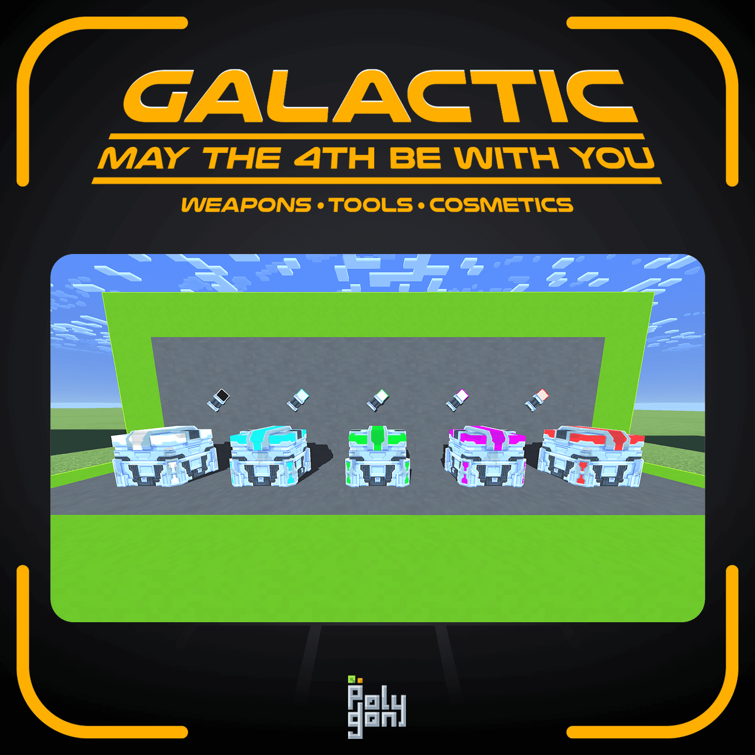 Galactic Weapons and Tools Set (64x) 5