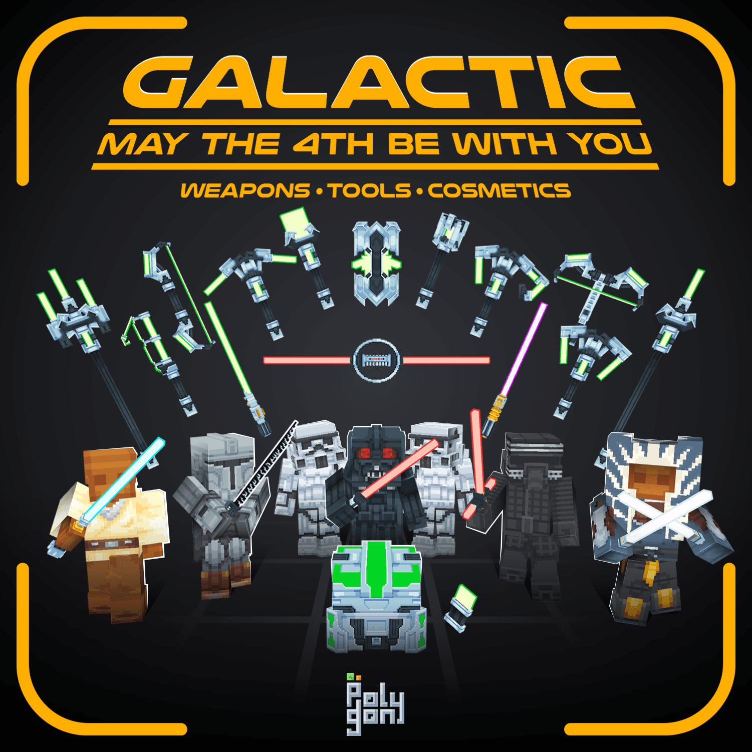Galactic Weapons and Tools Set (64x) 2