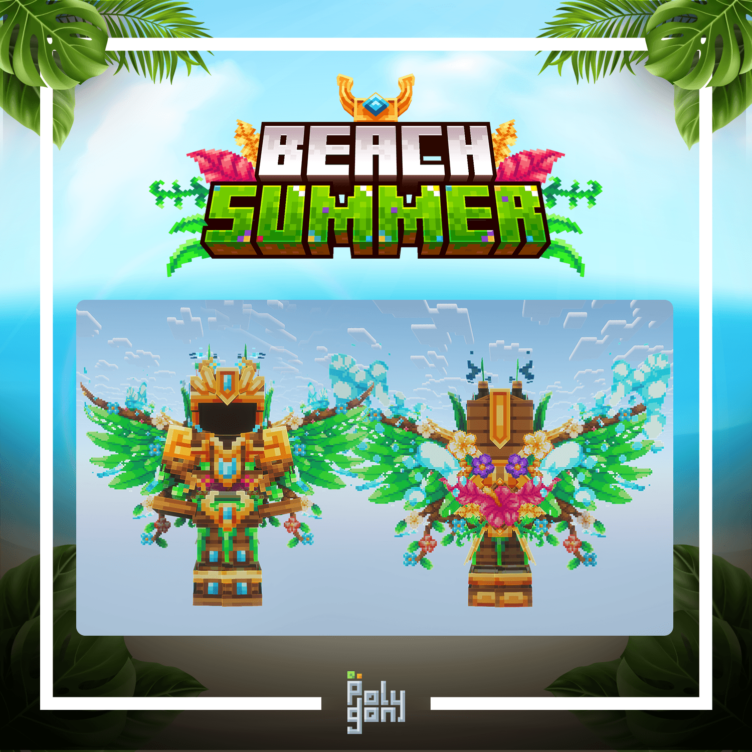 Beach Summer Animated Weapons and Tools Set (64x) 3