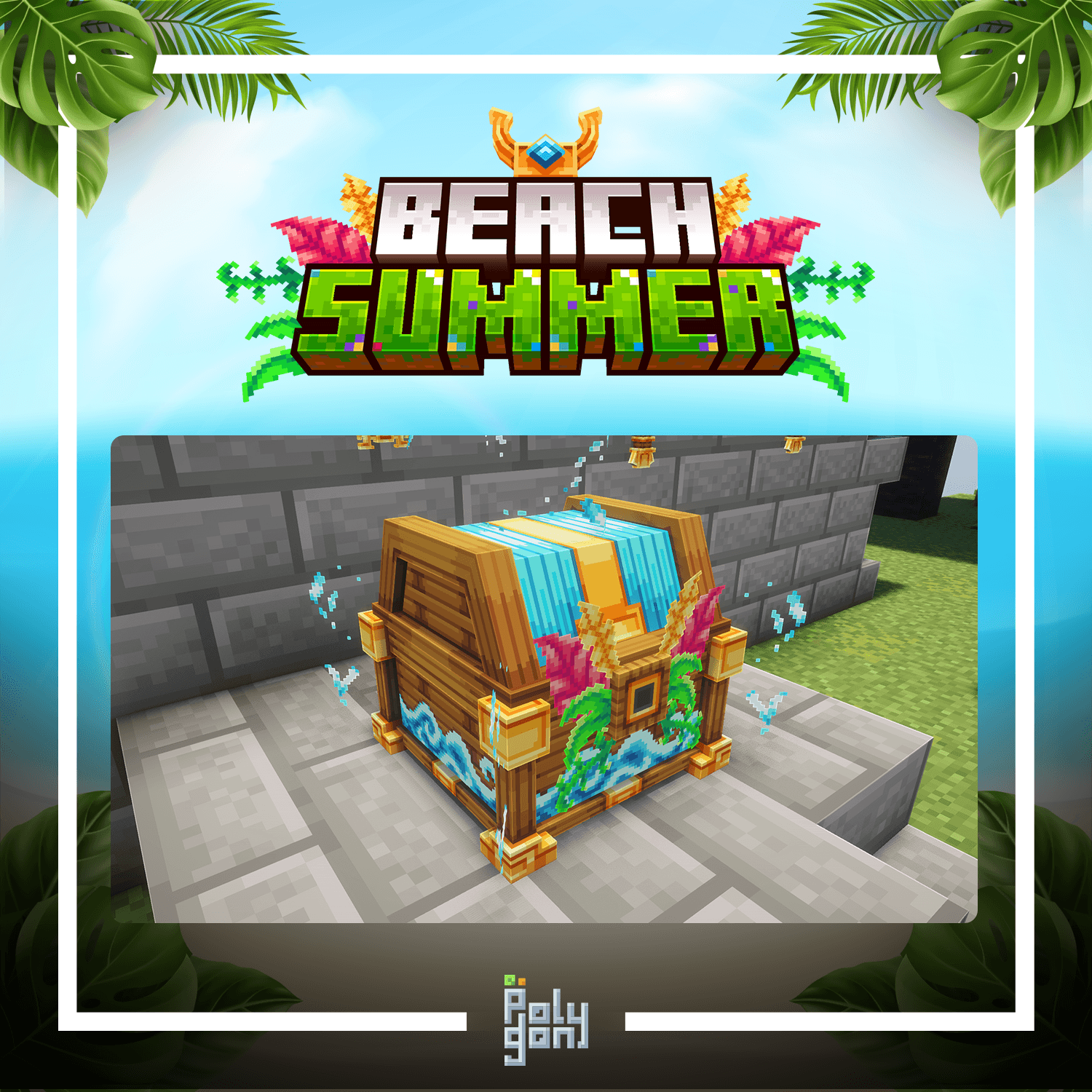 Beach Summer Animated Weapons and Tools Set (64x) 0