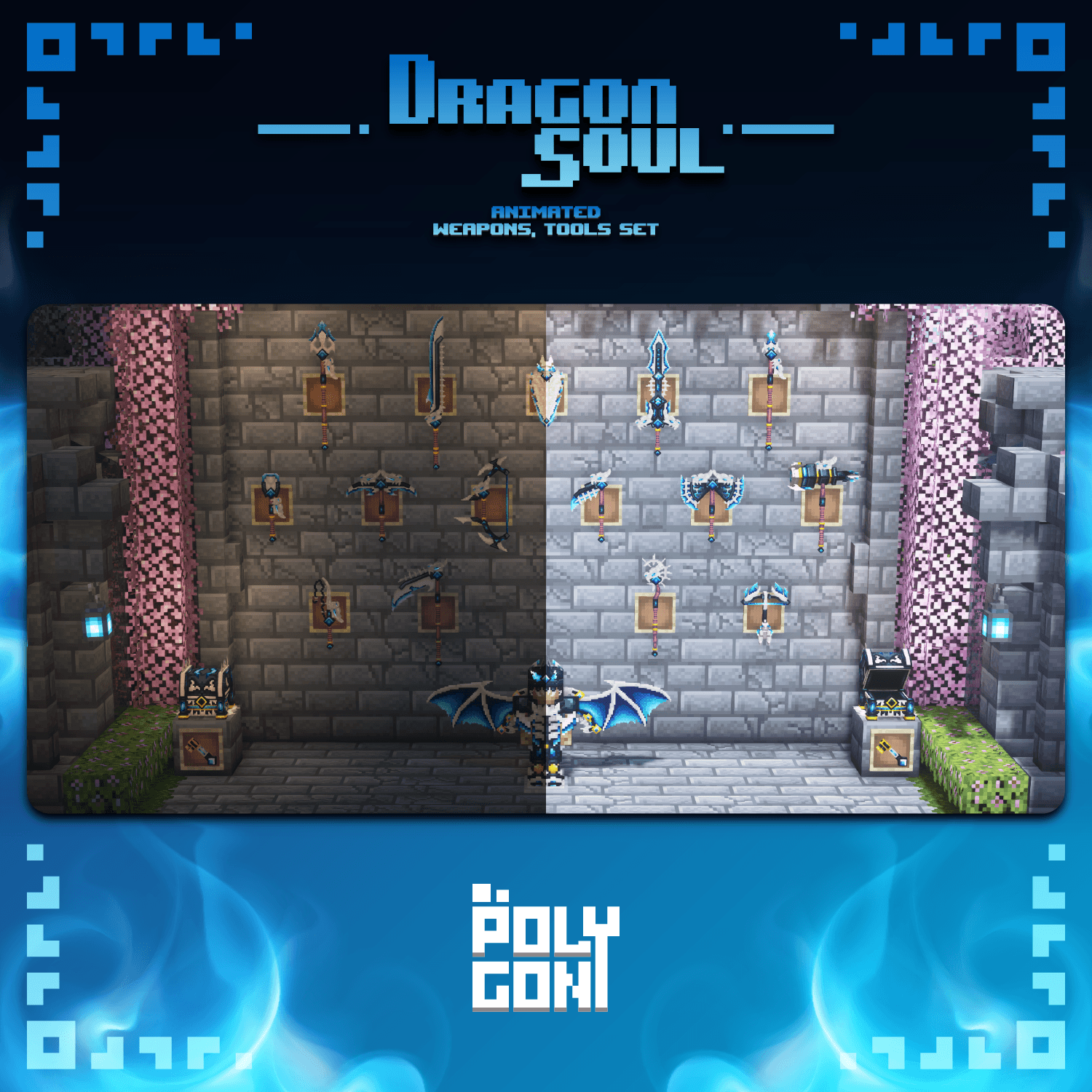DragonSoul Animated Weapons & Tools Set 2