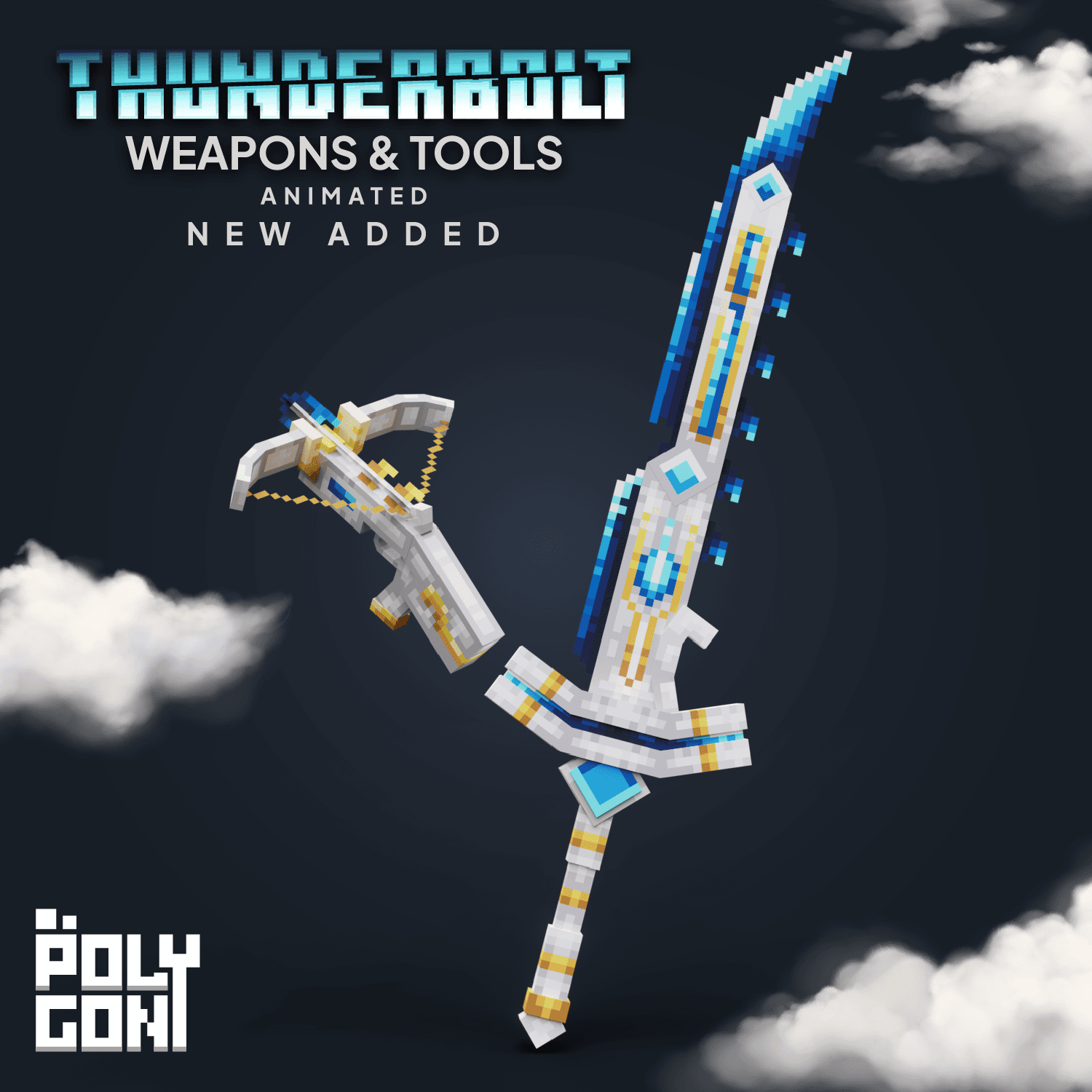 Thunderbolt Animated Weapons & Tools Set 0