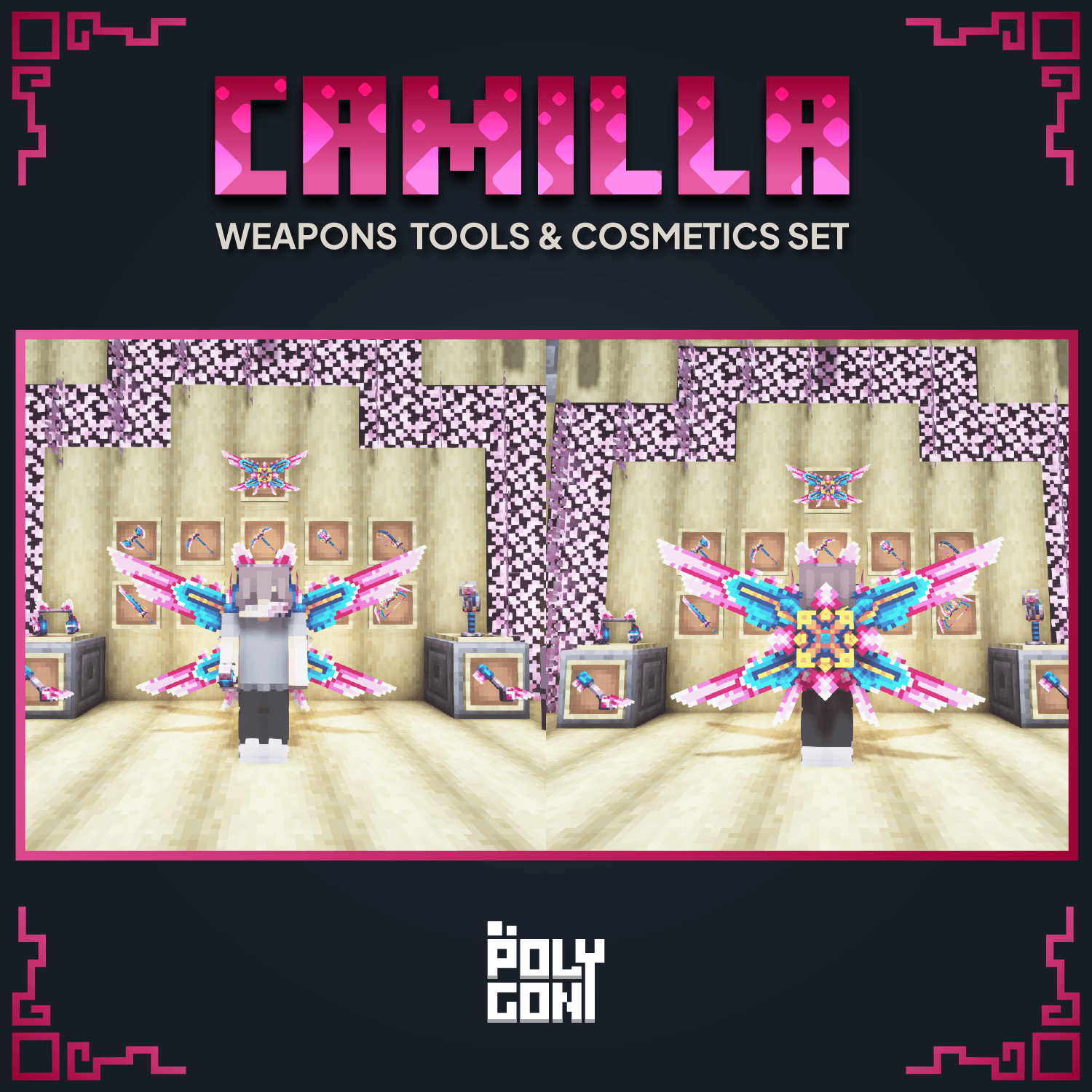 Camilla Weapons, Tools & Cosmetics Set 0