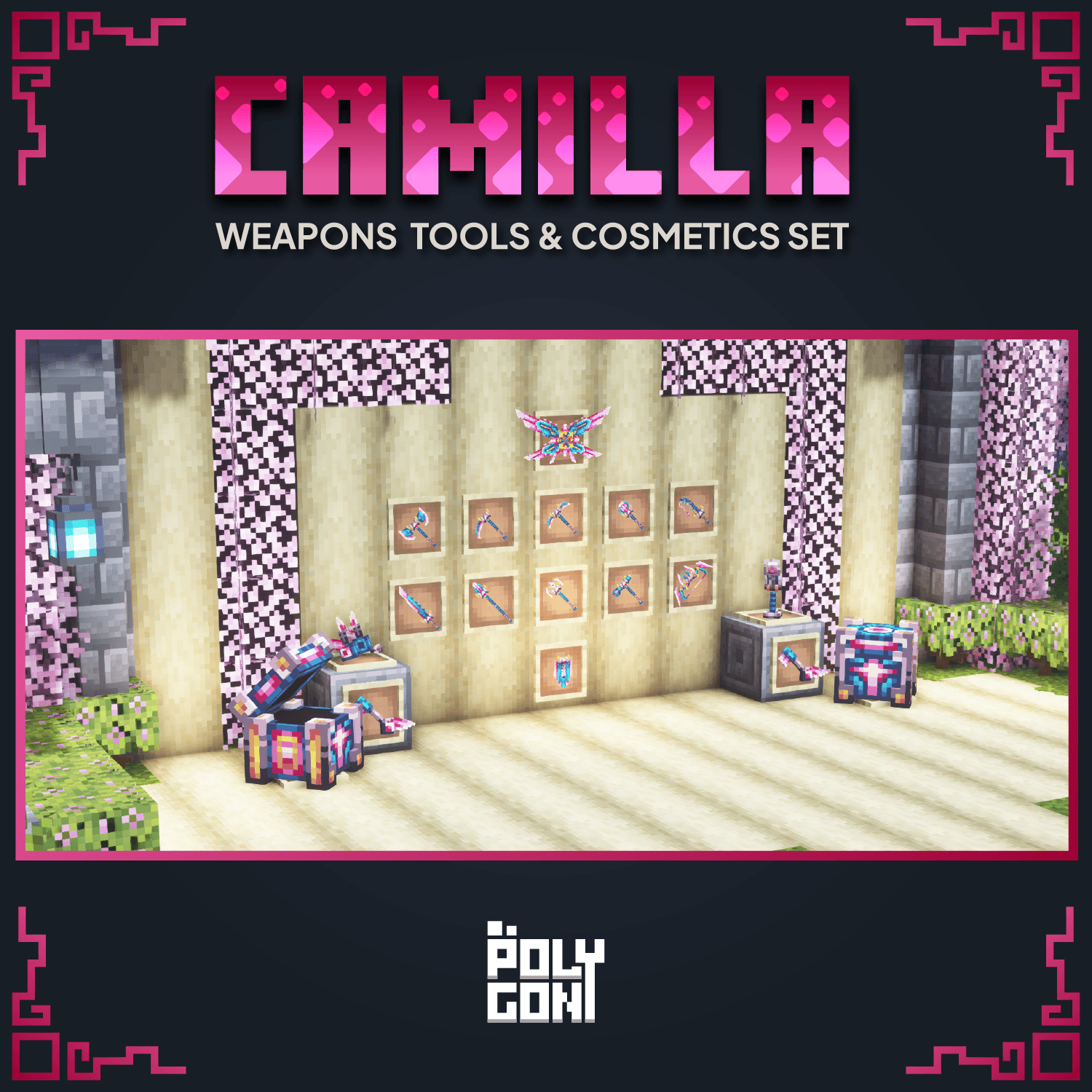 Camilla Weapons, Tools & Cosmetics Set 3