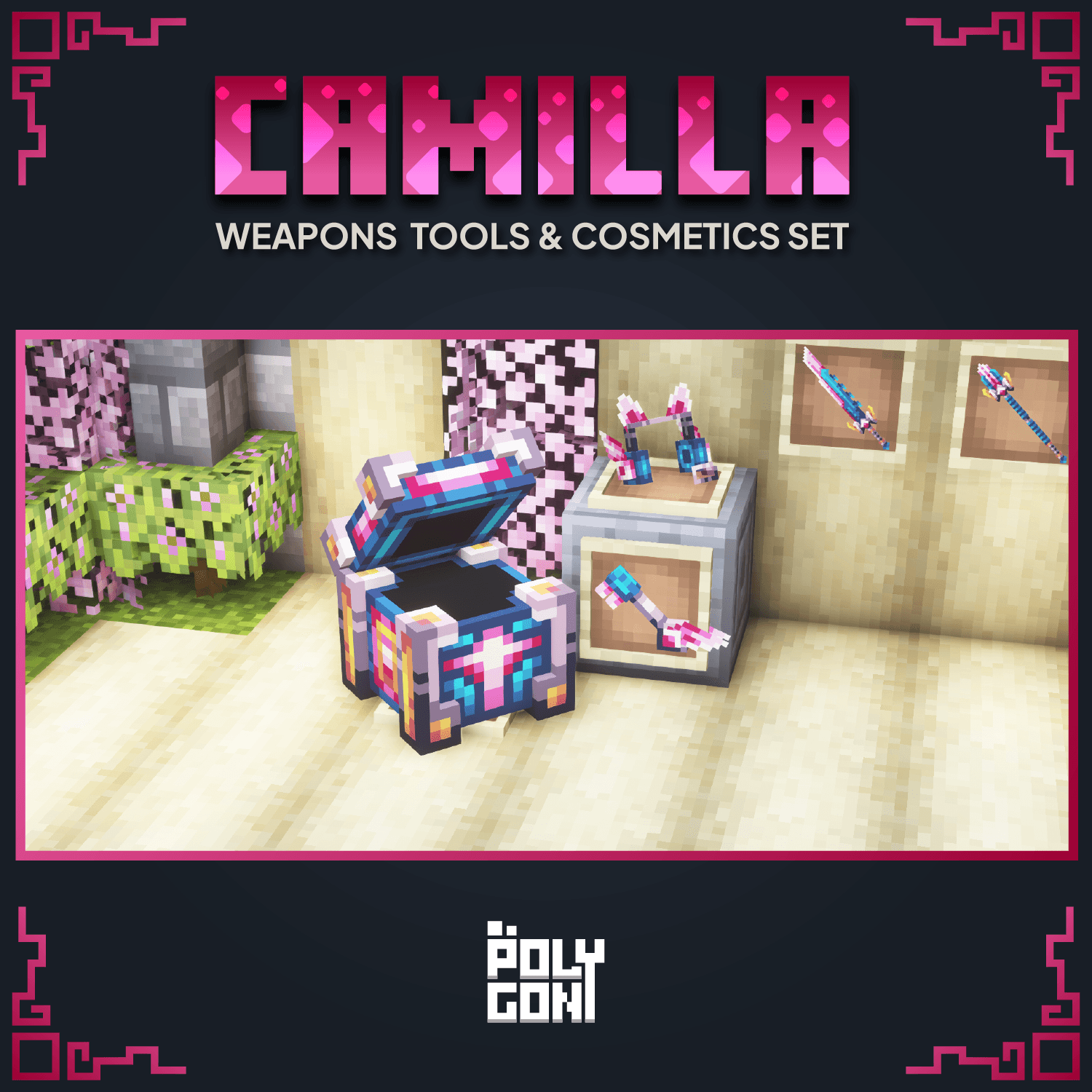 Camilla Weapons, Tools & Cosmetics Set 5