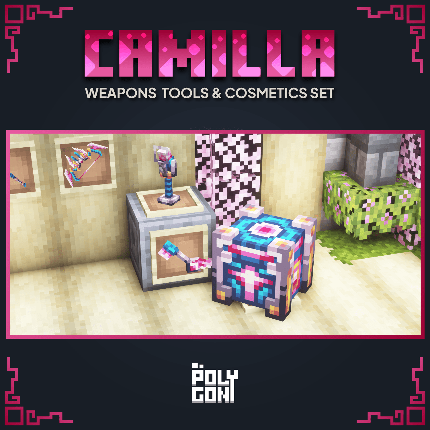 Camilla Weapons, Tools & Cosmetics Set 4