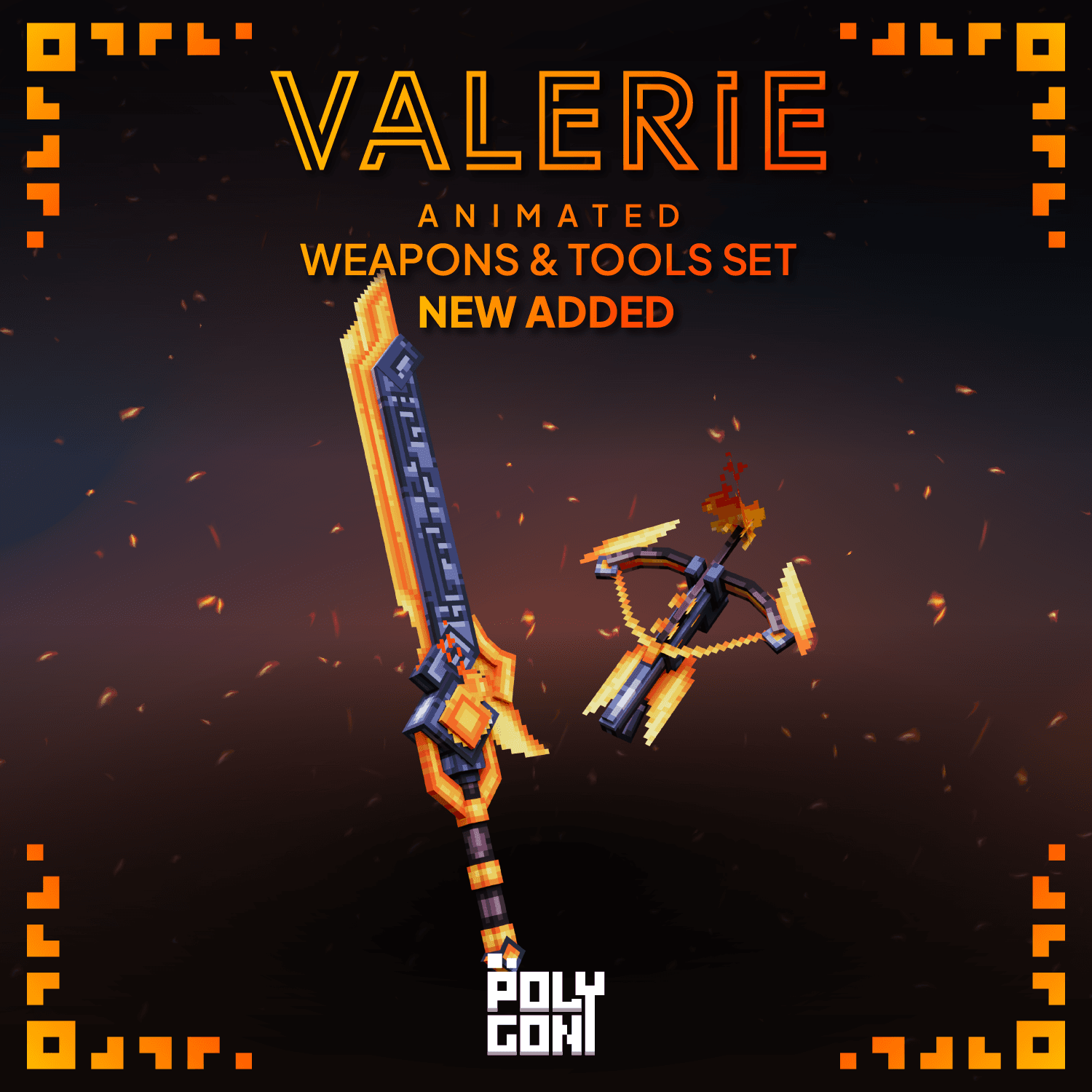 Valerie Animated Weapons & Tools Set 3