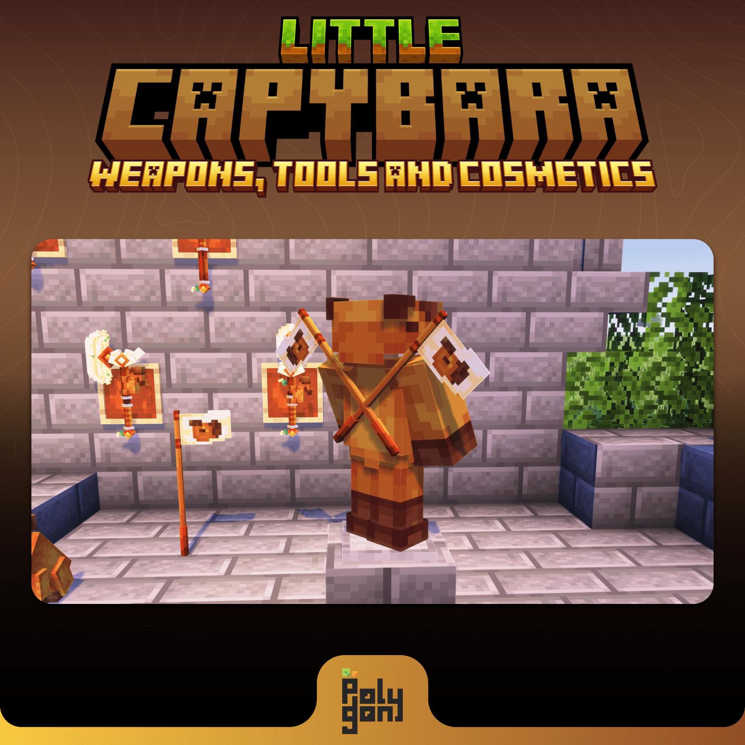 Little Capybara Animated Weapons and Tools Set (32x) 0